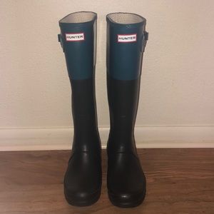 Hunter original tall rain boots